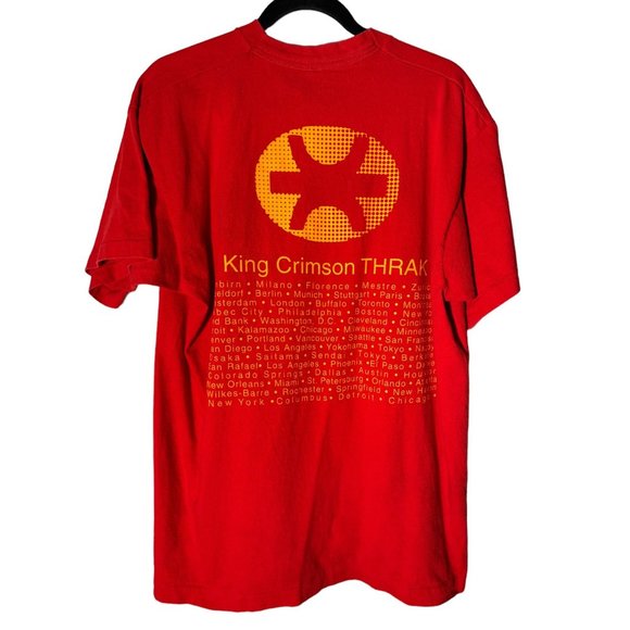 Vintage King Crimson Concert Shirt Vroom Tour 1990s - Picture 4 of 4
